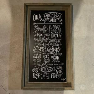 Wall sign